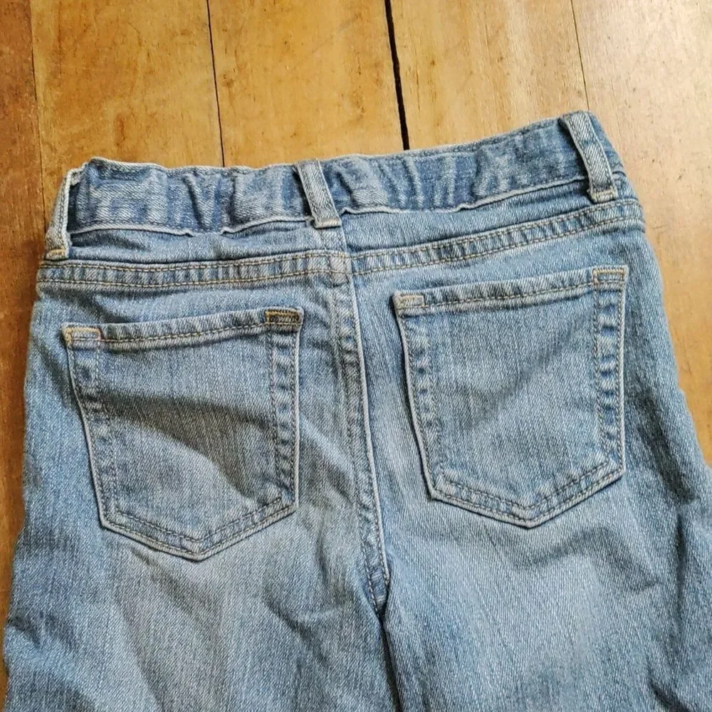 Childrens place jeans size 5 skinny stretch light wash jeans cotton spring